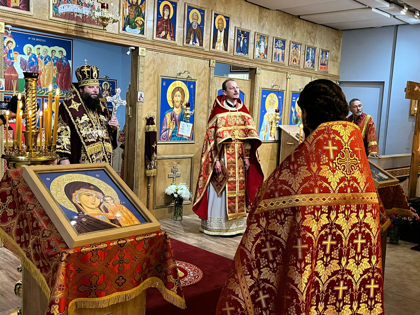 Left Side: Mary the Mother of God