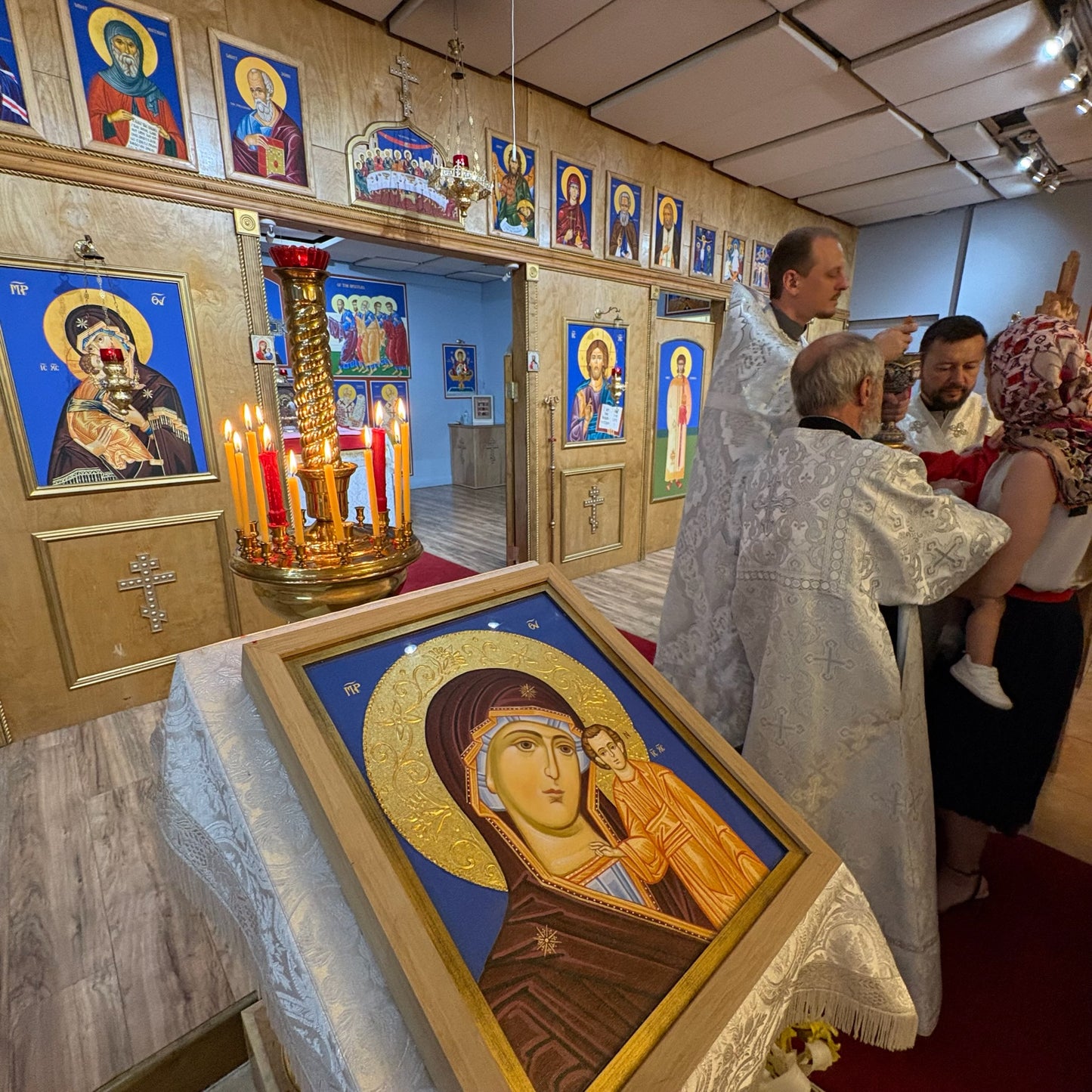 Left Side: Mary the Mother of God