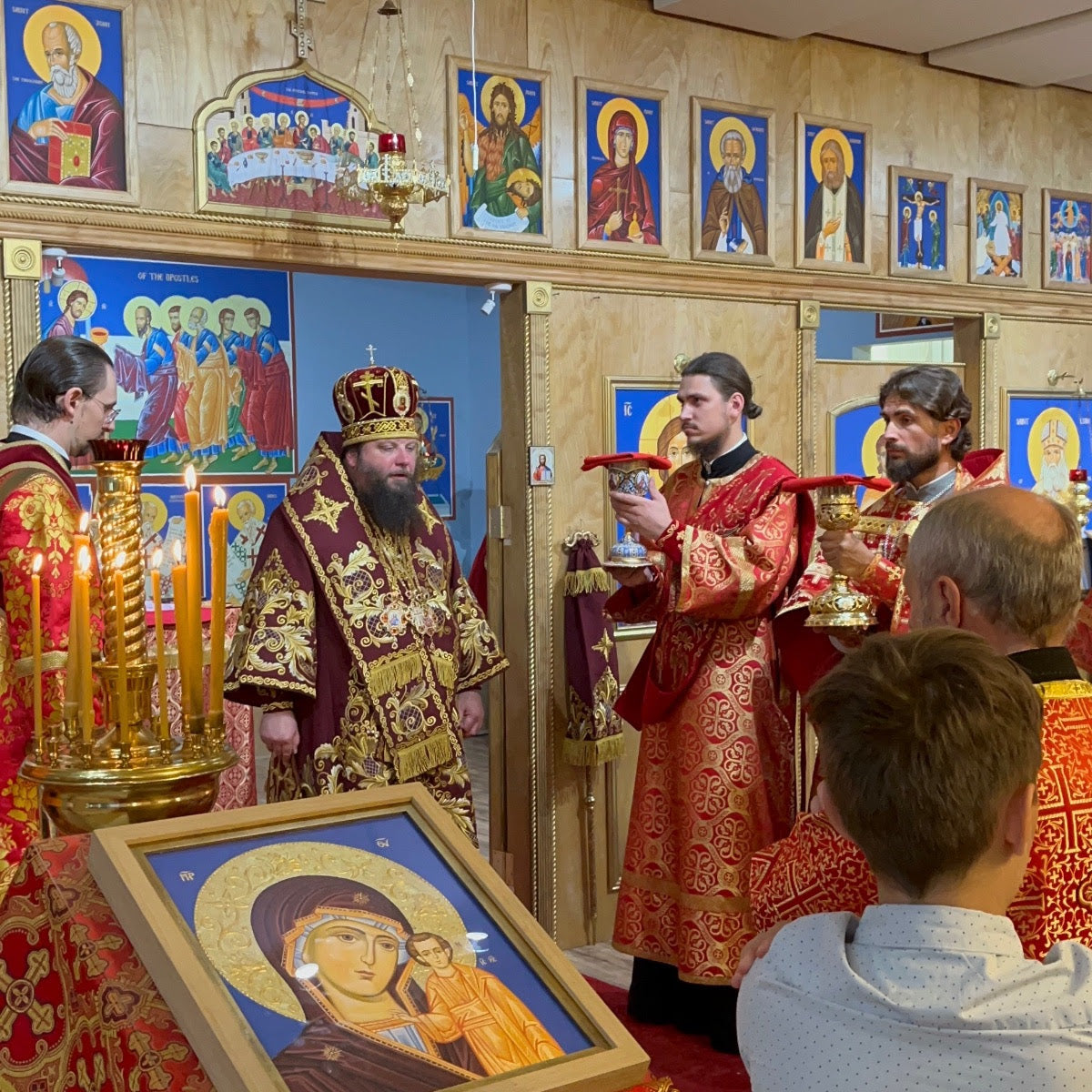 Left Side: Mary the Mother of God